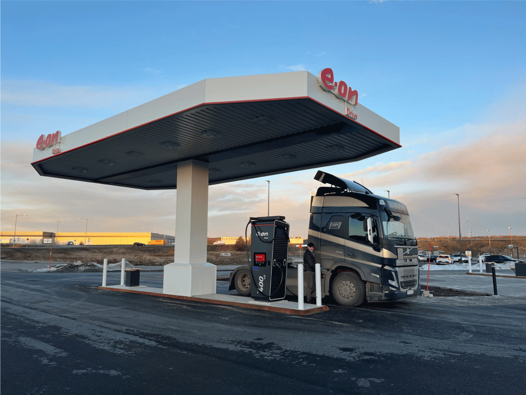 e.on drive truck charging